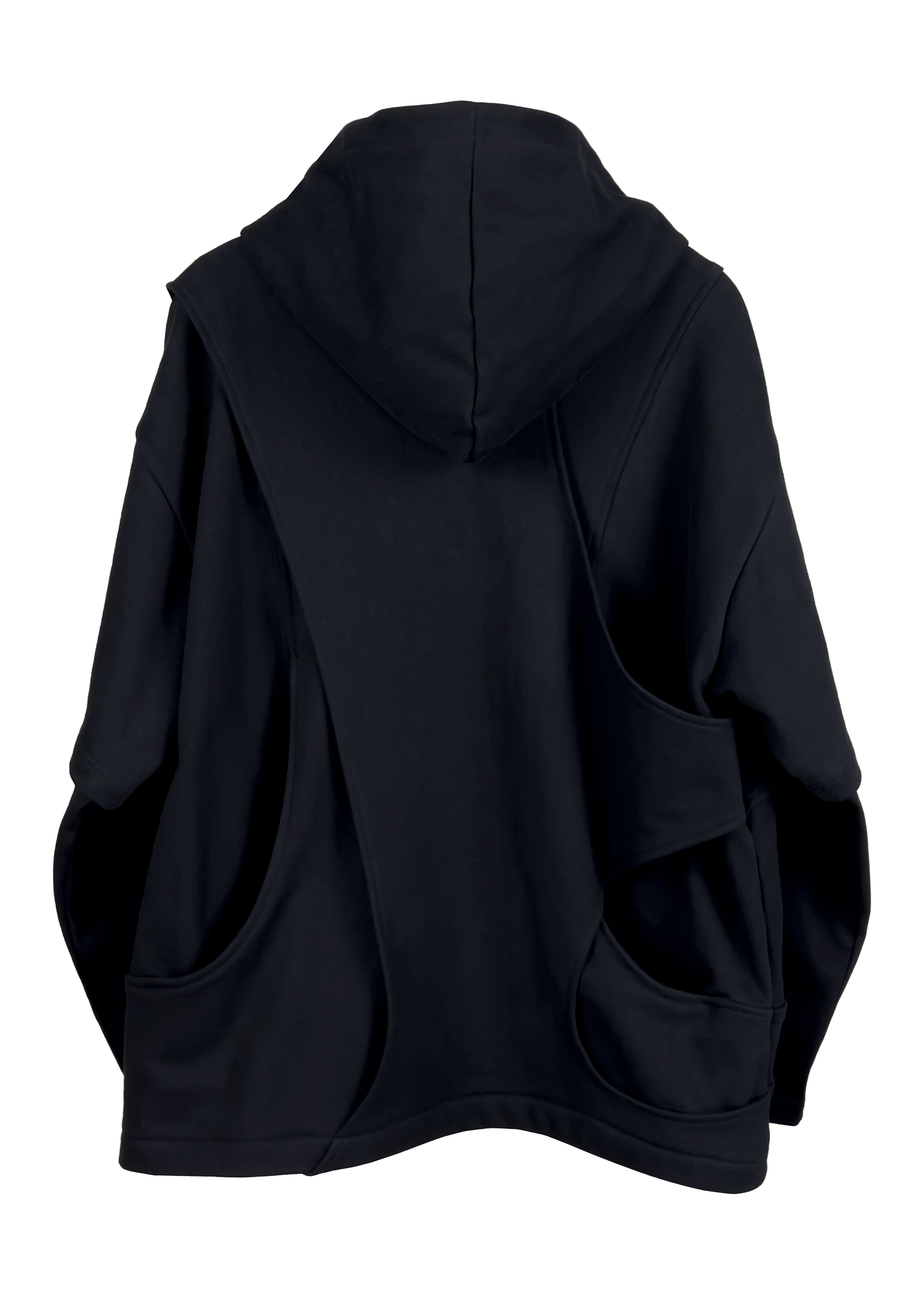 3 layer curved line hoodie – aemmule