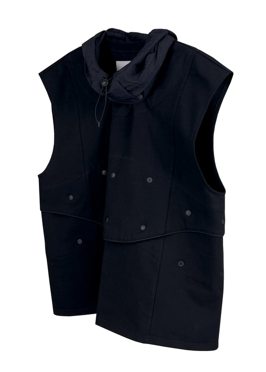 Wavy line vest